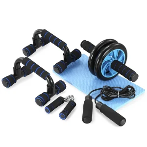New 5 In 1 Abdominal Fitness Wheel Indoor Sports